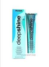 RUSK Marine DEEP SHINE Professional Cream Hair Color 3.4 oz, Shade 1 thru 8