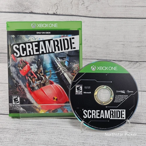 ScreamRide (Microsoft Xbox One, 2015) Case, Cover & Disc | Test
