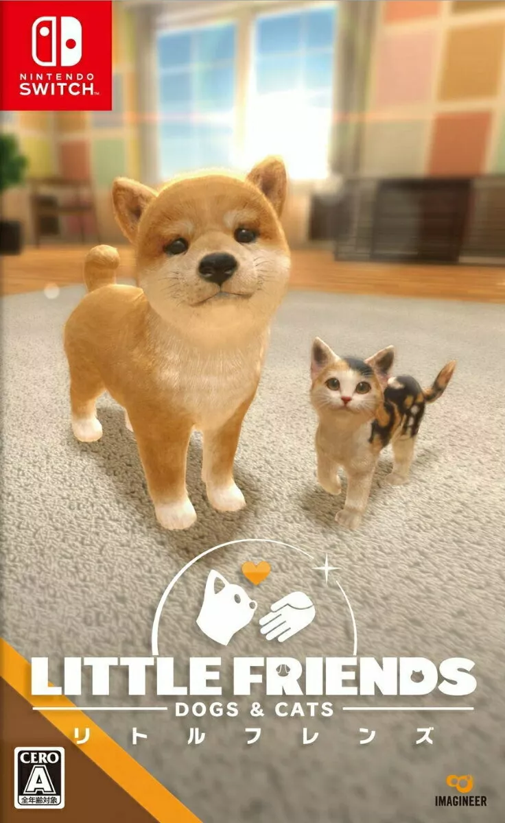 LITTLE FRIENDS --DOGS & CATS- Nintendo Switch Games Japanese