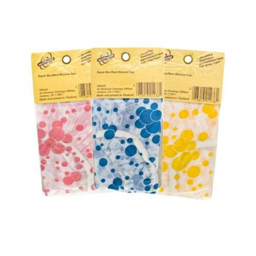 Wilhold Super Bouffant Shower Cap Assorted Colors Brand New - 第 1/1 張圖片