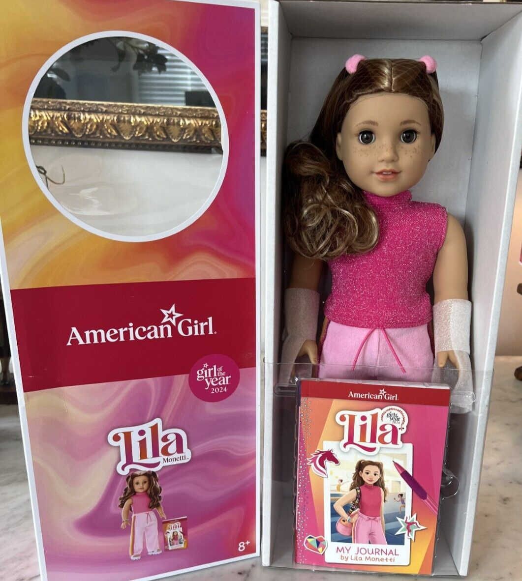 American Girl 2024 Girl of the Year LILA DOLL+MIGHTY MAE DOG FedEX American Girl 2024 Girl of the Year LILA DOLL+MIGHTY MAE DOG FedEX