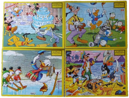 Walt Disney Mickey Mouse パズル ディズニー　ビンテージ Vintage Walt Disney Mickey Mouse 99 Piece Puzzle | eBay