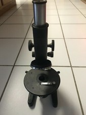 Vintage German G ttingen Winkel Zeiss Microscope Nr 65704 with Three Objectives