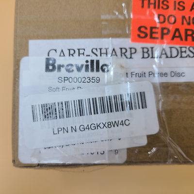 Breville Kit Accessori per Blend Active Pro, Spremiagrumi, Disco per