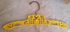 3 Vintage Doll Clothing Hangers - Plastic w Lambs  Wire w Hearts