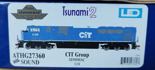 ATHEARN GENESIS HO 1:87 SD90MAC with DCC Digital & Sound CEFX/CPR CIT #119 NEW - Picture 2 of 14