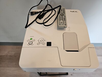 NEC NP-UM351X Short Throw Projector with power cable- Tested