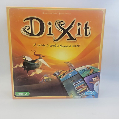 Dixit Board Game A Picture Is Worth Thousand Words Family Asmodee 100% COMPLETE