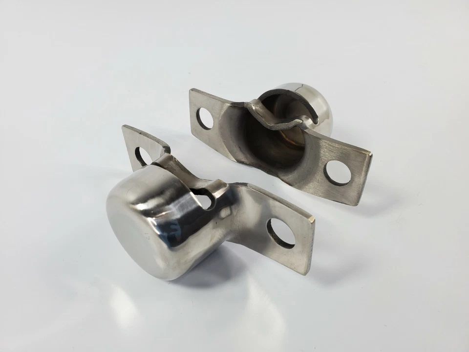 Bisagras pivotantes de puerta trasera de acero inoxidable para camioneta Ford Styleside 1964-1972 Foto 3 de 3