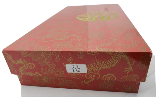 Gift Set 2 Pair Porcelain Painted Chopsticks w/ 2 Sauce Dish and Holder Rest - Picture 8 of 10
