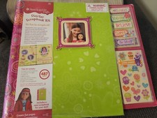 American Girl Crafts Starter Scrapbook 10.5 X 11 5/8 EUC