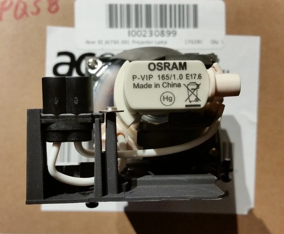 LÁMPARA PROYECTOR ACER ORIGINAL DLP XGA, P3150, P3250 EC.J6700.001 LÁMPARA + carcasa OEM Foto 3 de 4