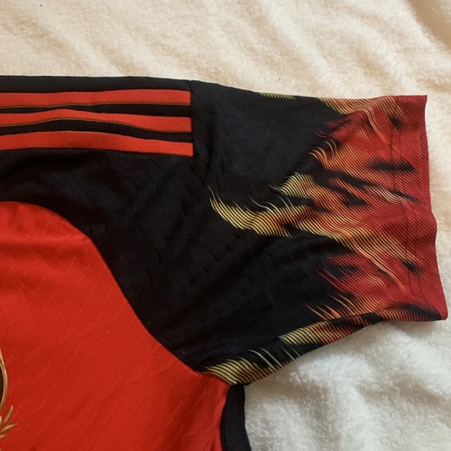 Adidas 2022-23 Belgium Authentic Home Soccer Jersey HD9413 Men Size M $150 - Picture 5 of 8