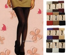 NEW WOMEN LADY OPAQUE TIGHTS FOOTED PANTYHOSE UNDERWEAR REG N QUEEN SIZE 70D 