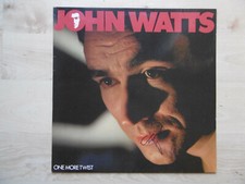 John Watts "Fischer Z" Autogramm signed LP-Cover "One More Twist" Vinyl