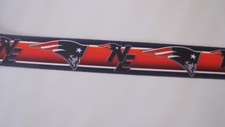 NE England Patriots 7/8" Ribbon BTY