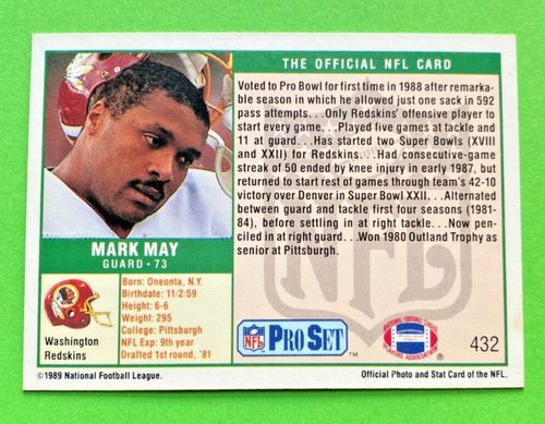 1989 NFL Pro Set. Pick what you need to complete your set. - Picture 311 of 401