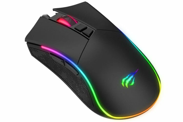 HAVIT MS1001 RGB BACKLIT WIRED 7200DPI 7 BUTTONS PROGRAMMABLE GAMING MOUSE - Image 3 of 4