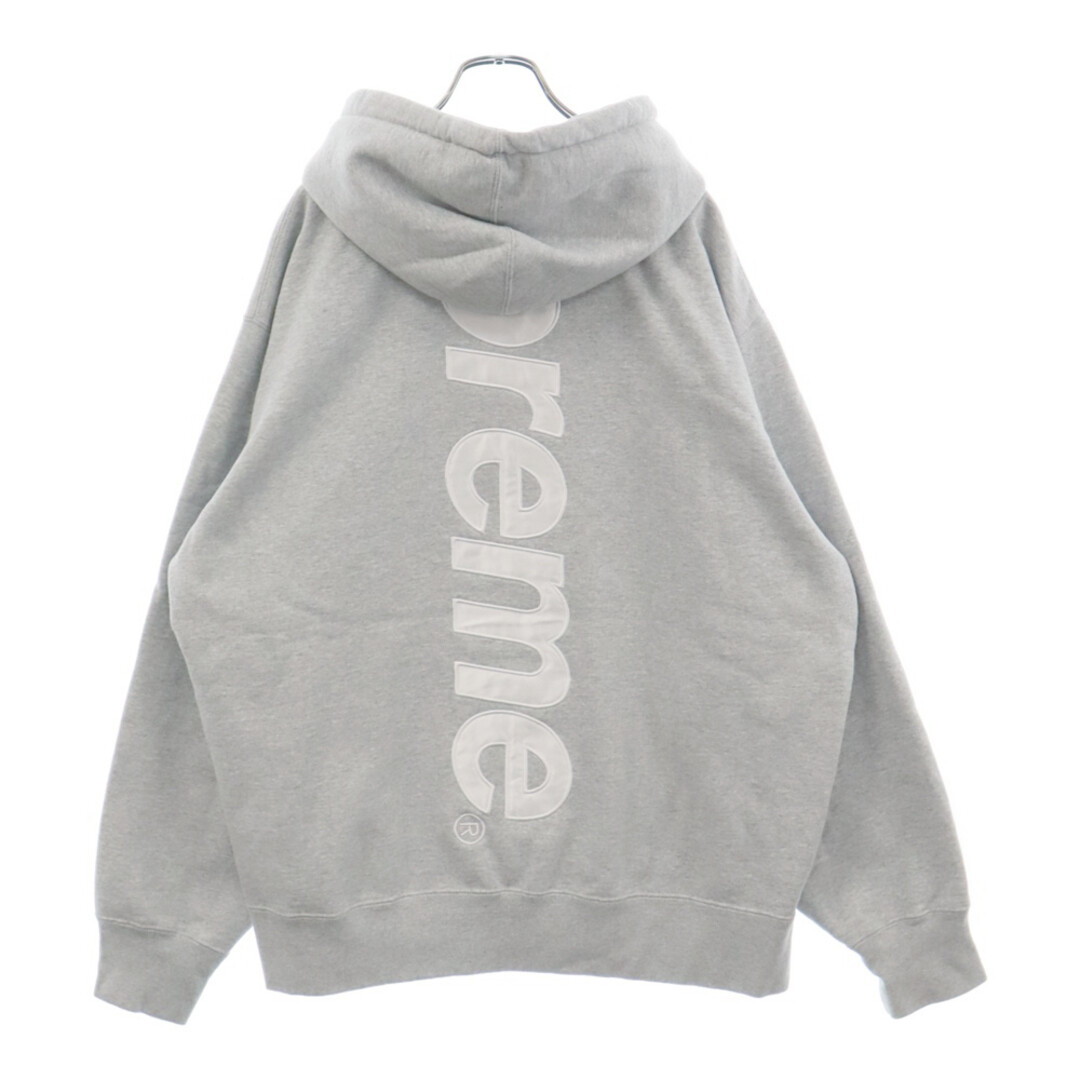 SUPREME 23AW Satin Applique Hooded Sweatshirt Sweat Pullover 