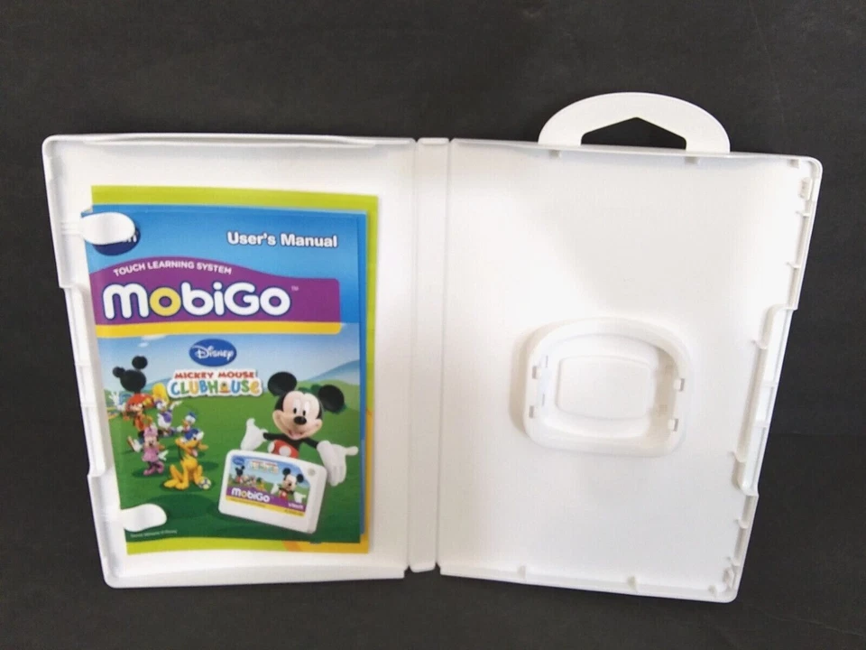 Vtech Mobigo Touch Learning System Case And Manual ONLY Mickey Mouse Clubhouse - Image 4 of 4