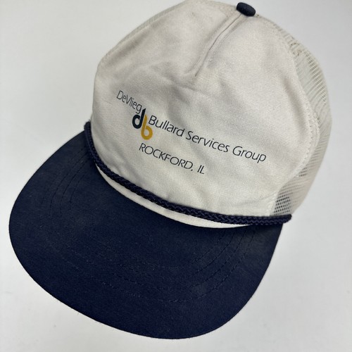 DeVlieg Bullard Service Group Trucker Ball Cap Hat Snapback Rockford Illinois eBay