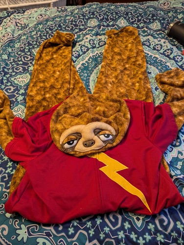 Flash Sloth Hooded Pajamas