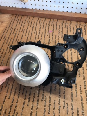 RANGE ROVER 06-09 OEM FRONT LEFT HEADLIGHT XENON HELLA PROJECTOR LENS D2S D2R