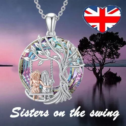 Sisters pendant necklace sale