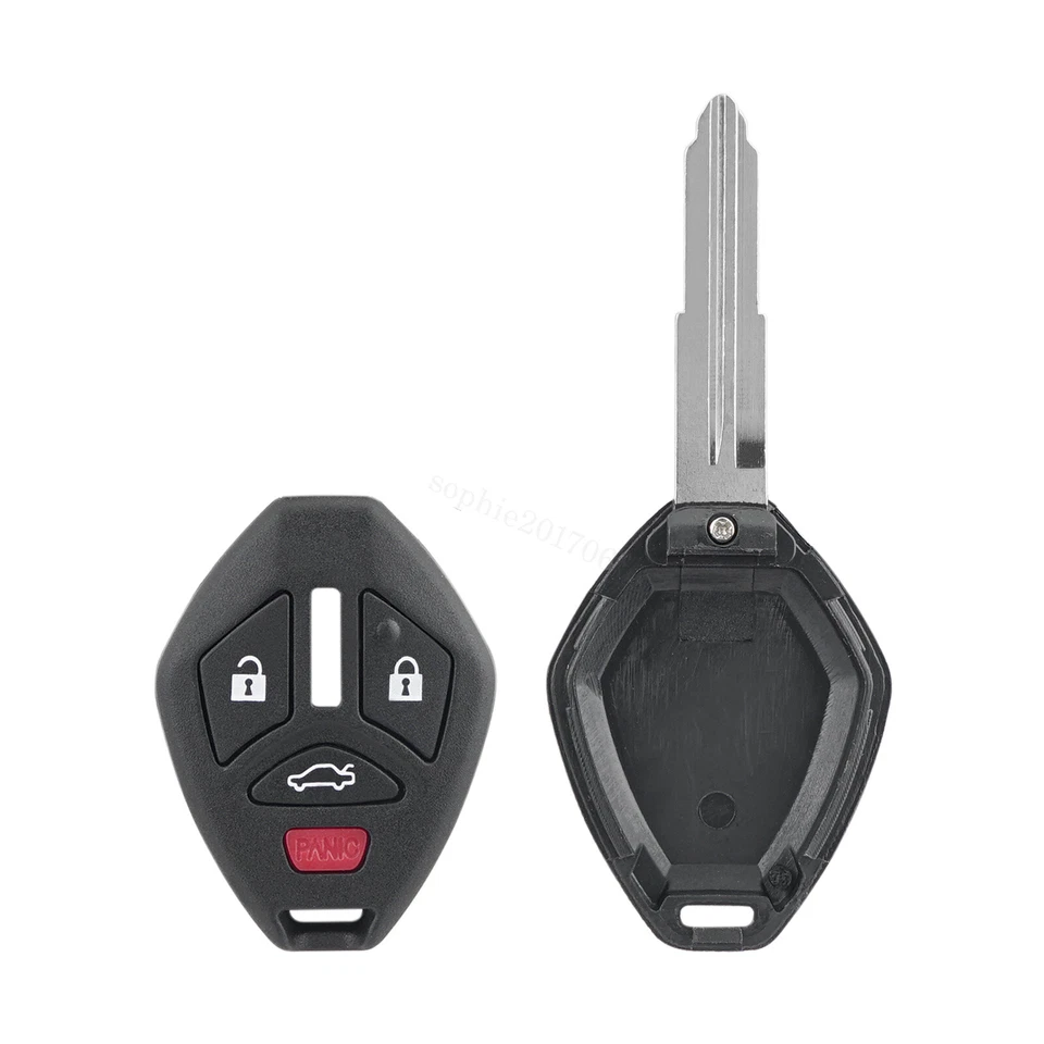 2 适用于 2007 2008 2009 2010 2010 年 2012 年三菱 Eclipse 遥控钥匙链外壳 — 第 3/4 张图片