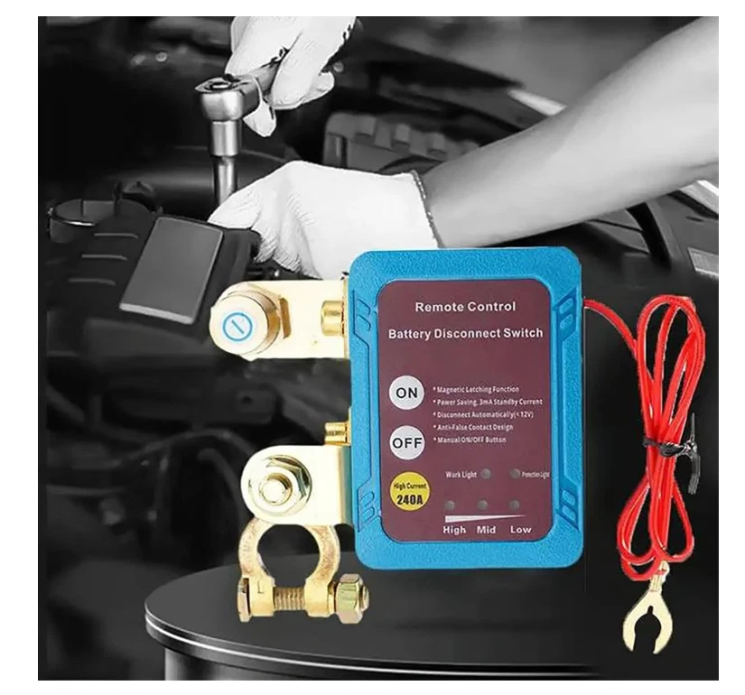 Remote Control of Car Devices for Anti-Theft Safety,Disconnect Switch Controller - Image 2 of 4