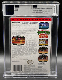 Teenage Mutant Ninja Turtles Tournament Fighters Nintendo NES New WATA 9.6 A+