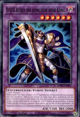 Yugioh D/D/D Alfred der Himmlische Weise König BPRO-DE033 Common (6138)