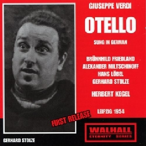 Kegel Otello (Kegel, Leipzig Ro & Chorus, Miltschinoff, Friedland) (CD) Album