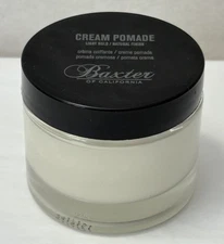 New BAXTER OF CALIFORNIA CREAM POMADE 2 OZ LIGHT HOLD Natural Finish