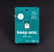 Keep Onn 32GB Class 10 U1 SDHC Flash Memory Card up to 100MB tested working