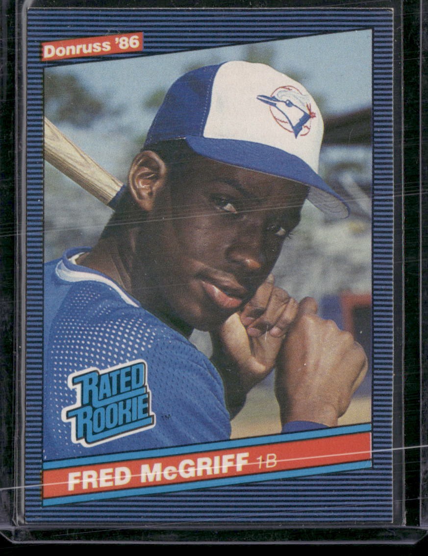 1986 Donruss #28 Fred McGriff