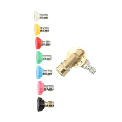 #ad Pressure Washer Accessories Set with Seven Nozzles and Quick Connect Coupler $43.44