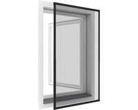 Insektenschutz Fliegengitter Alu-Teleskop Fenster Anthrazit 100X120 Cm