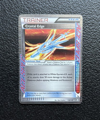 Pokémon TCG - Crystal Edge 138/149 - Ultra Rare Holo - Boundaries Crossed *NM/LP
