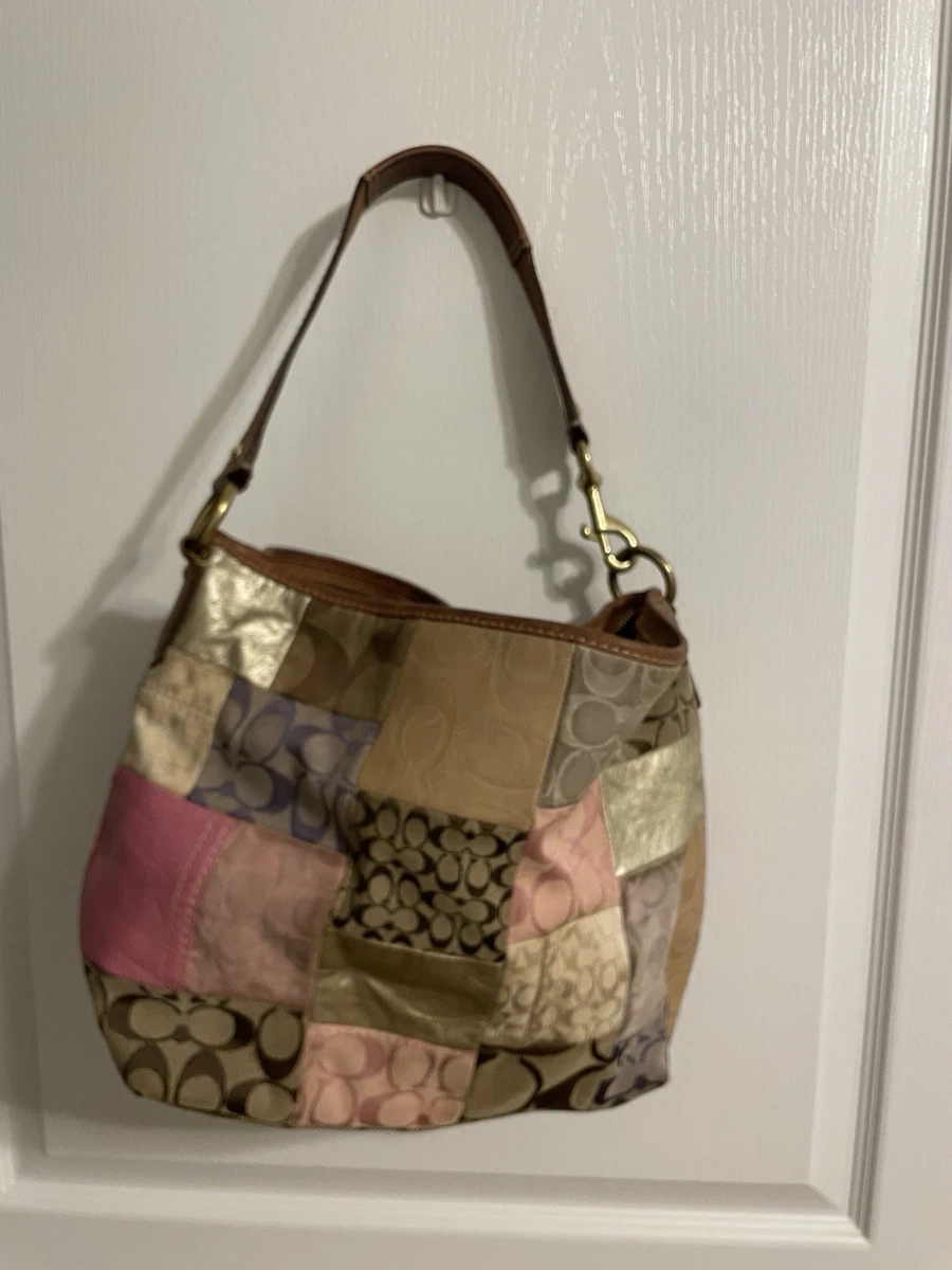 Coach Patchwork Hobo Bag Exterior Bags & Handbags for Women for