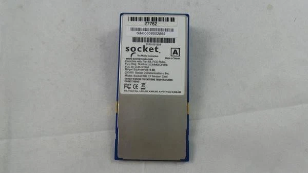 Socket Communications 56 Kbps CompactFlash Card Modem (MO7007-693) - Image 2 of 2