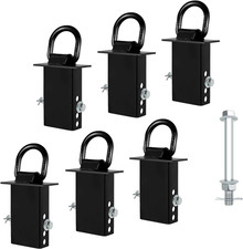 Heavy Duty 6pack D-ring Tie Downs For Trailers - 18200lbs Capacity