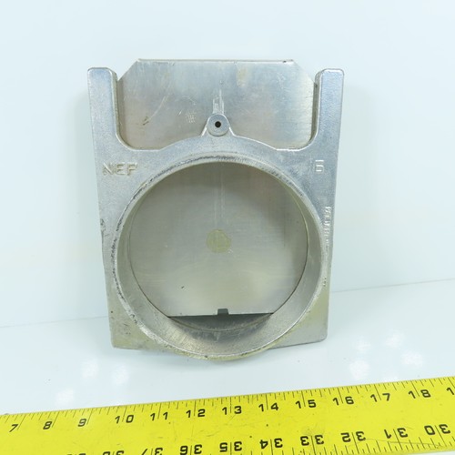 NEP 6" Round Duct Manual Aluminum Blast Gate Valve