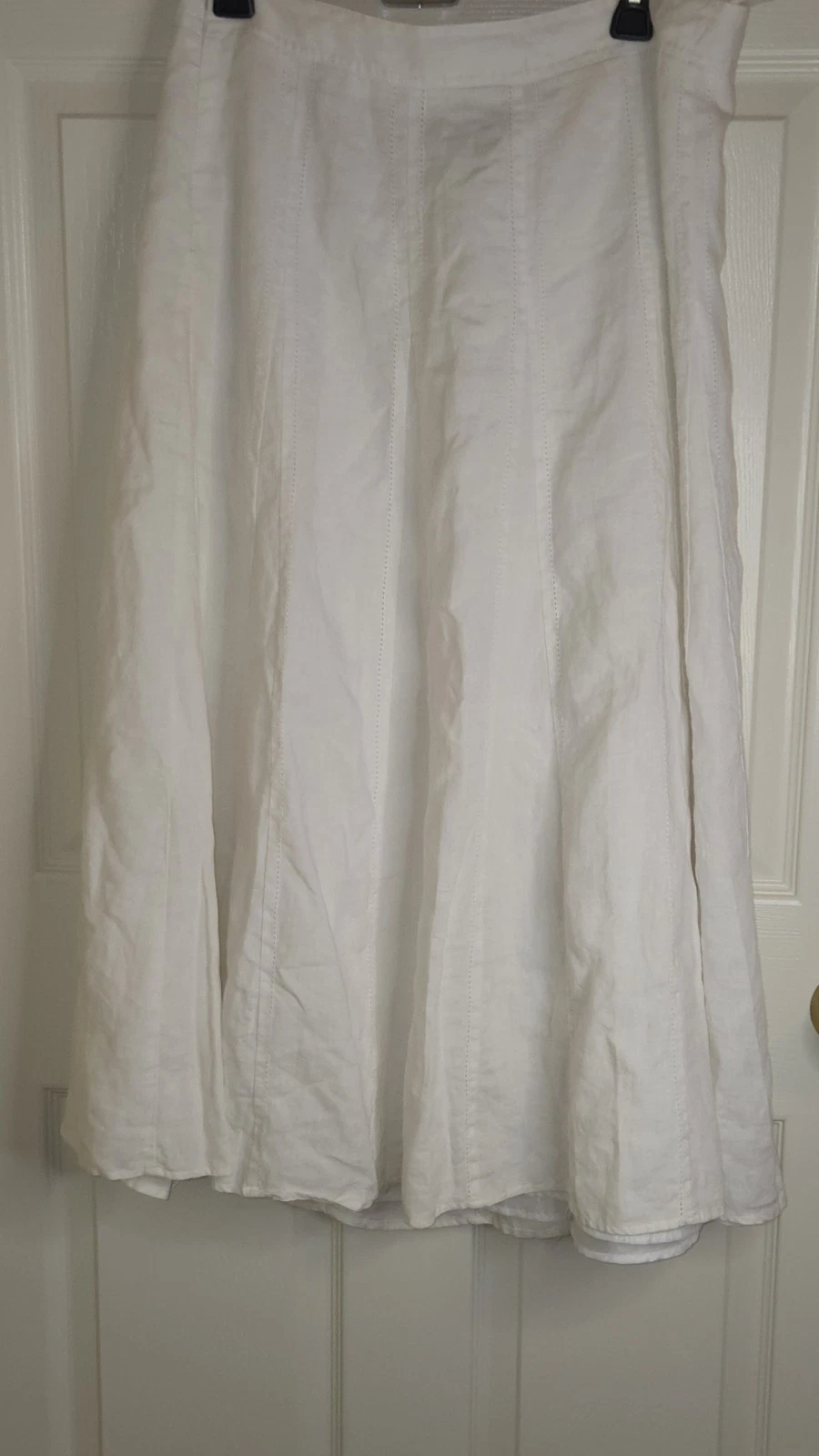 Ecologie 14 WHITE 100%LINEN Lined CottagecoreBeach Angel Modest Women Maxi Skirt
Opens in a new wind