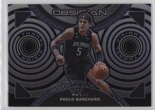 2022 Obsidian Tunnel Vision Electric Etch Purple 27/75 Paolo Banchero #19 1k9t
