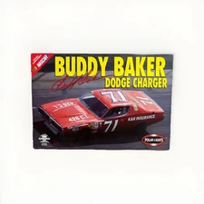 🏁 POLAR LIGHTS Vintage Buddy Baker Dodge Charger 1:25 Model Kit 6607 🏁