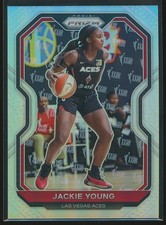 Jackie Young 2021 Panini Prizm WNBA 25th Anniversary Prizm #47 /25