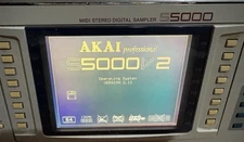 AKAI S5000 V2 MIDI Stereo Digital Sampler w/ Original Manual Book  MPC3000