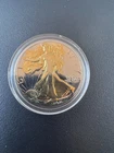 1942 Walking Liberty Half Dollar Gold Dipped 90% Silver US Half Dollar Coin