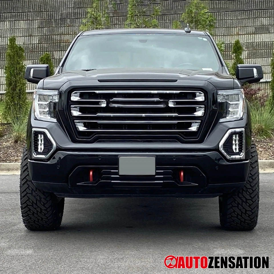 Fit 2019-2025 GMC Sierra 1500 Power Fold Left+Right Mirrors w/ Heated BSM Sensor - Image 2 of 4
